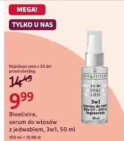 Rossmann Serum do włosów z jedwabiem 3w1 Bioelixire oferta