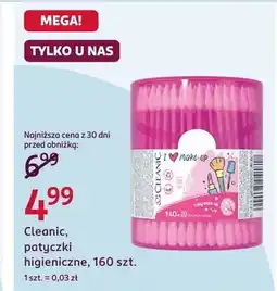 Rossmann Patyczki higieniczne Cleanic I love Make Up oferta