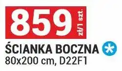 Merkury Market Ścianka boczna Ronal 80x200cm D22F1 oferta