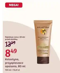 Rossmann Przyspieszacz opalania Kolastyna oferta