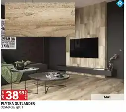 Merkury Market Płytka OUTLANDER 30x60cm gat. I mat oferta
