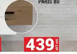 Merkury Market Szafka łazienkowa Paris 80 oferta