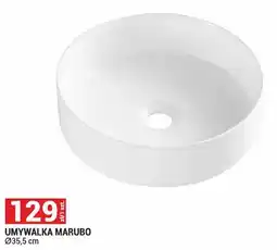 Merkury Market Umywalka nablatowa Marubo Ø35,5cm oferta