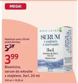 Rossmann Serum do włosów z olejkiem 3w1 Bioelixire oferta