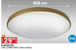 Merkury Market Plafon LED 12W IP44 oferta