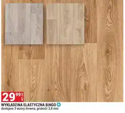 Merkury Market Wykładzina elastyczna Bingo grubość 2,8mm dostępne 3 wzory drewna oferta
