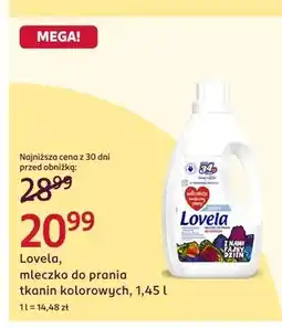 Rossmann Mleczko do prania tkanin kolorowych Lovela oferta
