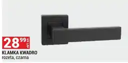 Merkury Market Klamka Kwadro rozeta czarna oferta