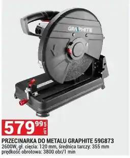 Merkury Market Przecinarka do metalu Graphite 59G873 2600W średnica tarczy 355mm oferta