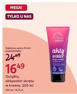 Rossmann Aktywator skrętu w kremie OnlyBio oferta