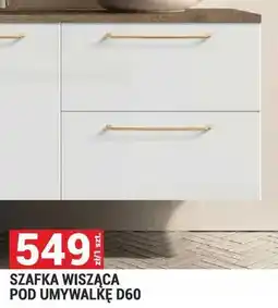 Merkury Market Szafka wisząca pod umywalkę D60 seria Merkado kolor biały oferta