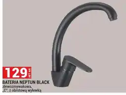 Merkury Market Bateria Neptun Black zlewozmywakowa C z obrotową wylewką oferta