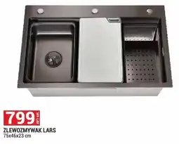 Merkury Market Zlewozmywak Lars 75x46x23cm oferta