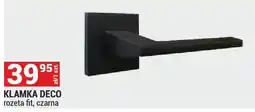 Merkury Market Klamka Deco rozeta fit czarna oferta