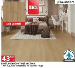 Merkury Market Panel podłogowy Dąb Valencia Classen 7mm AC5 klasa użyteczności 33 4-stronna v-fuga oferta