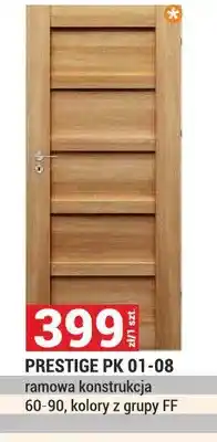 Merkury Market Drzwi PRESTIGE PK 01-08 ramowa konstrukcja 60-90 kolory z grupy FF oferta