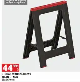 Merkury Market Stojak warsztatowy Titan Stand 58x5x79cm udźwig do oferta