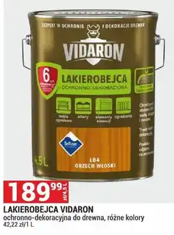 Merkury Market Lakierobejca ochronno-dekoracyjna do drewna Vidaron oferta