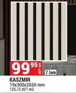 Merkury Market Akustyczna lamela na filcu Kaszmir 19x300x2650mm Parquet&Mercado oferta