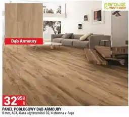 Merkury Market Panel podłogowy Dąb Armoury Parquet&Mercado 8mm AC4 klasa użyteczności 32 4-stronna v-fuga oferta