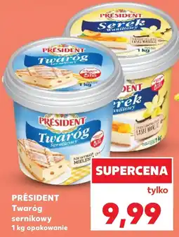 Kaufland Twaróg President oferta