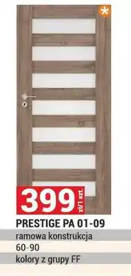 Merkury Market Drzwi PRESTIGE PA 01-09 ramowa konstrukcja 60-90 kolory z grupy FF oferta