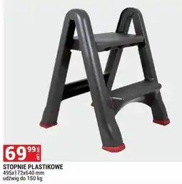 Merkury Market Stopnie plastikowe 495x172x640mm udźwig do oferta