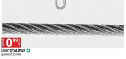 Merkury Market Liny stalowe grubość 2mm oferta