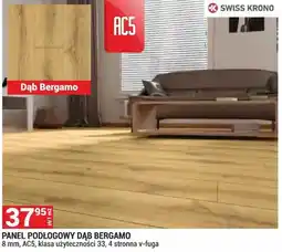 Merkury Market Panel podłogowy Dąb Bergamo Swiss Krono 8mm AC5 klasa użyteczności 33 4-stronna v-fuga oferta