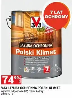 Merkury Market Lazura ochronna V33 Polski Klimat oferta
