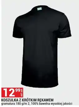 Merkury Market Koszulka z krótkim rękawem gramatura 180g/m2 100% bawełna oferta