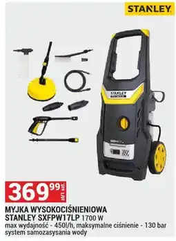 Merkury Market Myjka wysokociśnieniowa Stanley SXFPW17LP 1700W oferta