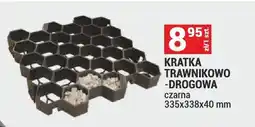 Merkury Market Kratka trawnikowo-drogowa czarna 335x338x40mm oferta