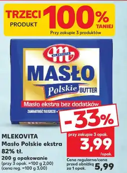 Kaufland Masło Mlekovita oferta