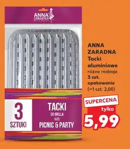 Kaufland Tacki aluminiowe oferta