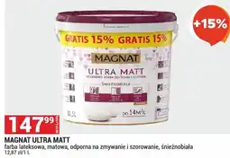 Merkury Market Magnat Ultra Matt farba lateksowa matowa odporna na zmywanie i szorowanie śnieżnobiała oferta