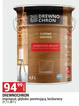 Merkury Market Impregnat grunt Drewnochron głęboko-penetrujący bezbarwny oferta