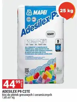 Merkury Market Mapei Adesilex P9 C2TE klej do płytek gresowych i ceramicznych szary oferta