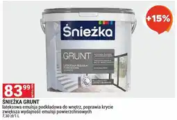 Merkury Market Śnieżka Grunt lateksowa emulsja podkładowa do wnętrz oferta