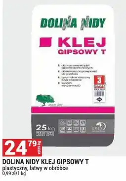 Merkury Market Dolina Nidy Klej Gipsowy T plastyczny łatwy w obróbce oferta