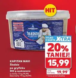 Kaufland Śledzie Kapitan Navi oferta