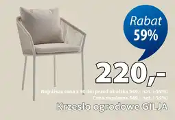 JYSK Krzesło ogrodowe GILJA oferta