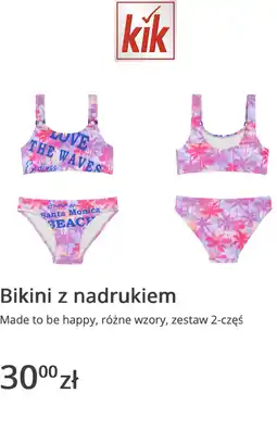 KiK Bikini z nadrukiem oferta