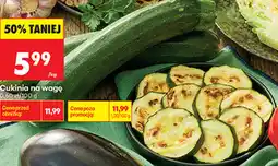 Biedronka Cukinia na wagę oferta