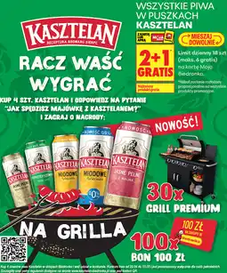 Biedronka WSZYSTKIE PIWA W PUSZKACH KASZTELAN oferta