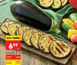 Biedronka Bakłażan na wagę oferta
