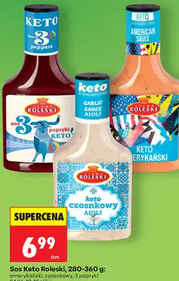 Biedronka Sos Keto Roleski, 280-360 g oferta
