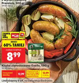Biedronka Kiszka ziemniaczana Gzella oferta