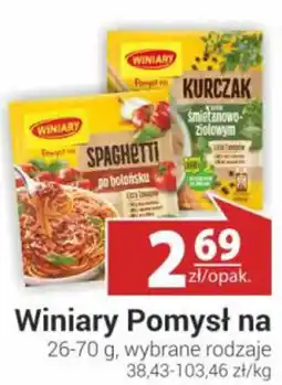 Nasz Sklep Winiary Pomysł na oferta