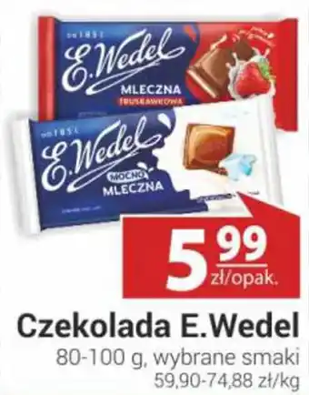 Nasz Sklep Czekolada E.Wedel oferta